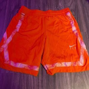 Nike Dri-FIT Bright Orange Shorts